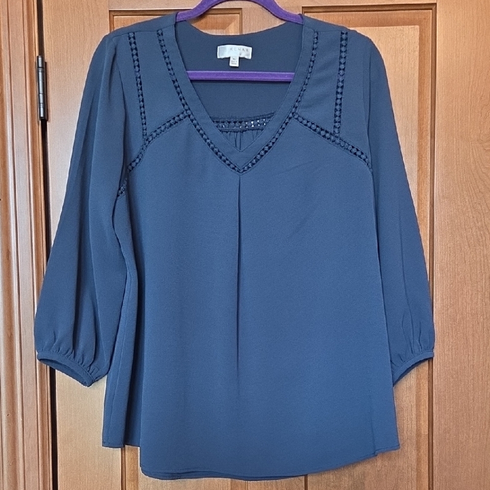 Kenar 3/4 Length Sleeve Blouse